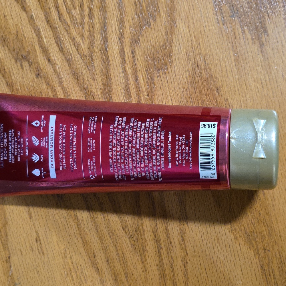 Bath & Body Works Forever Red Body Cream - Picture 3 of 3